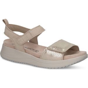 Caprice - Dames Sandaal - Wit - Leer - Klittenbandsluiting