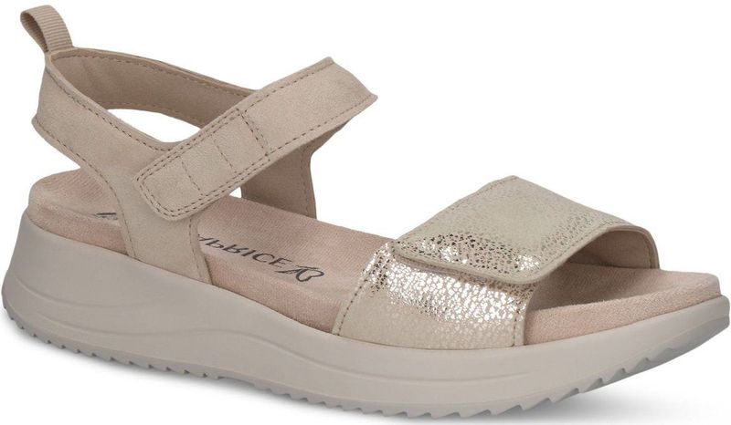 Caprice - Sandalen - Leer - G-Breedte - Verwisselbaar Voetbed