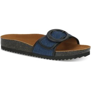 Caprice - 9-27400-44 - Slipper - Zwart - Leer/Textiel - G-breedte