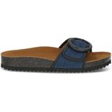 CAPRICE - Muilezel - Zwart - Leer/Textiel