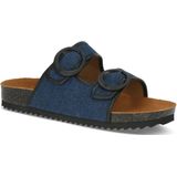 Caprice - 9-27402-44 - Slipper - Zwart - Leer/Textiel - G-breedte