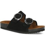 Caprice - 9-27403-44 - Slipper - Zwart - G-breedte - Klittenbandsluiting - CAP Climotion-technologie