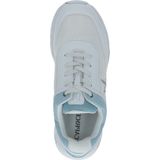 Caprice - 9-23703-44 Sneakers - Wit/Lt. Blauw - Veganistisch Materiaal