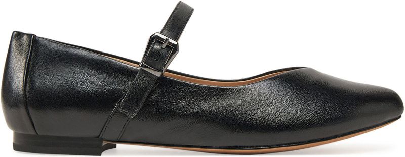 Caprice - 9-22112-44 Ballerina - Zwart - Leer - G-breedte