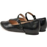 Caprice - 9-22112-44 Ballerina - Zwart - Leer - G-breedte