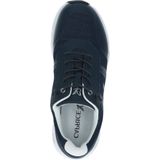 Caprice - Dames Sneaker - Grijs - Textiel/Synthetisch - G-breedte