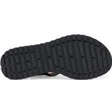 Caprice - Sleehaksandaaltjes - Zwart - Bandjessandaal - Klittenbandsluiting - Open Neus