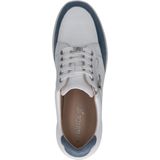 Caprice - Sneaker - Wit - Leer - G-breedte - Ritssluiting