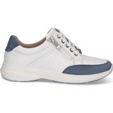 Caprice - Sneaker - Wit - Leer - G-breedte - Ritssluiting