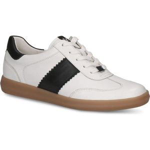 Caprice - Damessneakers - Wit/Zwart - Leer - AIRMOTION Zooltechnologie