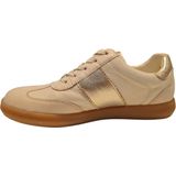 Caprice - 23705 - Casual Veterschoen - Beige - Leer - Uitneembaar Voetbed