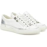 Caprice - 9-23706-44 - Sneakers - Wit - Leer/Textiel - G-breedte