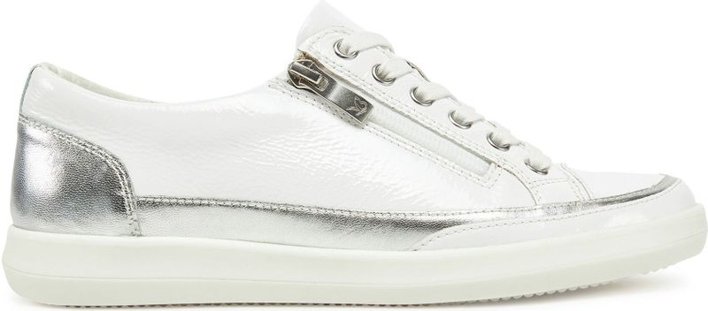 Caprice - 9-23706-44 - Sneakers - Wit - Leer/Textiel - G-breedte