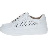 Caprice - 9-23719-44 - Dames Sneaker - Wit - Leer - G-breedte