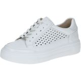 Caprice - 9-23719-44 - Dames Sneaker - Wit - Leer - G-breedte