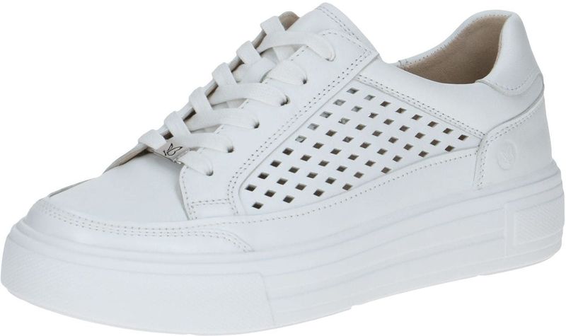 Caprice - 9-23719-44 - Dames Sneaker - Wit - Leer - G-breedte