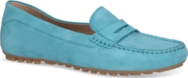 CAPRICE Mocassin Dames - Blauw - Suède - Airmotion Technologie