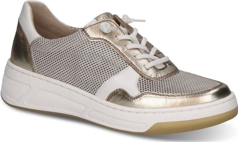 Caprice - 9-23504-44 - Sneakers - Zwart - Leer/Textiel