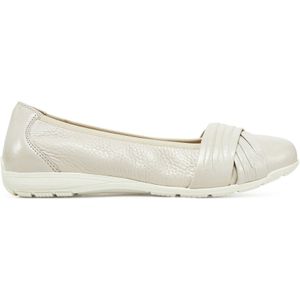 Caprice - Ballerina - Zwart - Leer - Comfortabele Pasvorm