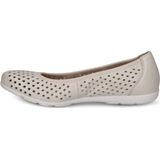 Caprice - 9-22114-44 Ballerina's - Gebroken Wit - Parel - Comfortabele Pasvorm