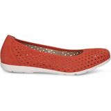 Caprice - 9-22114-44 - Ballerina - Zwart - Leer - G-breedte