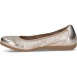 Caprice - 9-22150-95I - Ballerina - Zwart - Leren Bovenwerk - G-breedte