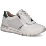 CAPRICE Caprice Sneakers - Wit/Zilver - Airmotion Technologie - Verwisselbaar Voetbed