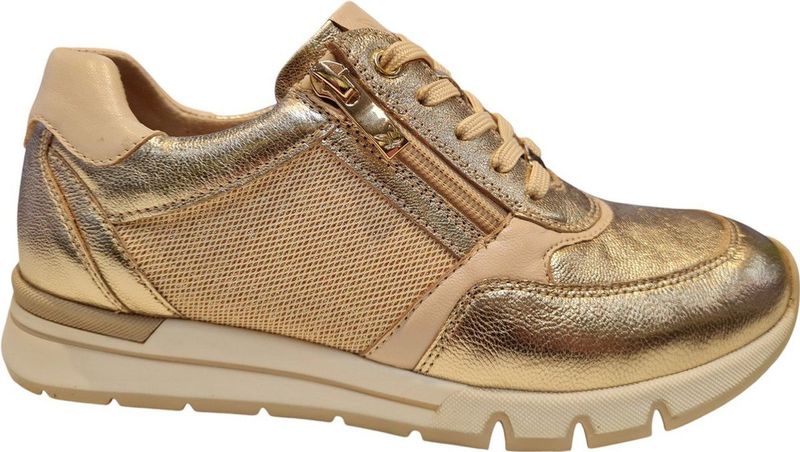 CAPRICE Sneakers - Lt Gold Comb - Airmotion - Verwisselbaar Voetbed