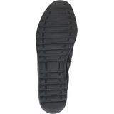 Caprice - 9-22103-01I - Dames Ballerina - Zwart - Leer - G-breedte