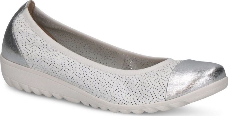 Caprice - 9-22103 - Ballerina - Zwart - Leer