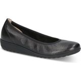 Caprice - 9-22161-44 - Ballerina - Zwart - Leer - G-breedte