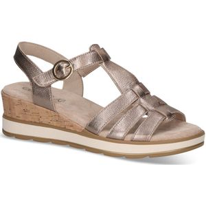 Caprice - 9-28709-44 341 - Sandaaltje - Leer/Textiel - G-breedte