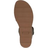 Caprice - 9-28709-44 - Sleehaksandalen - Olijf - Nubuck