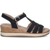 Caprice - 9-28709-44 Sandaal - Beige - Leer/Textiel