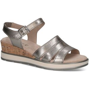 CAPRICE Caprice Dames 9-28711-44 damessandalen, Steen Metallic, 39 EU