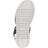 CAPRICE - Sandaal - Zwart - Leer - Klittenbandsluiting