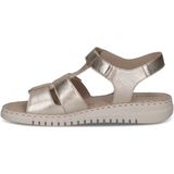 Caprice - Gezondheidsslippers - Zwart - Leer