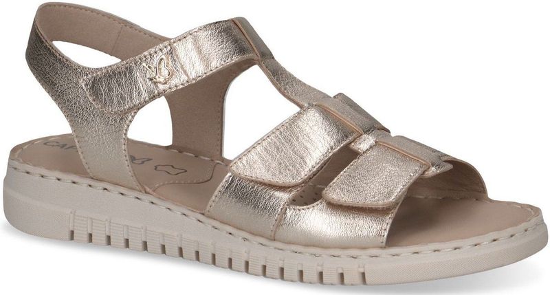 Caprice - Gezondheidsslippers - Zwart - Leer