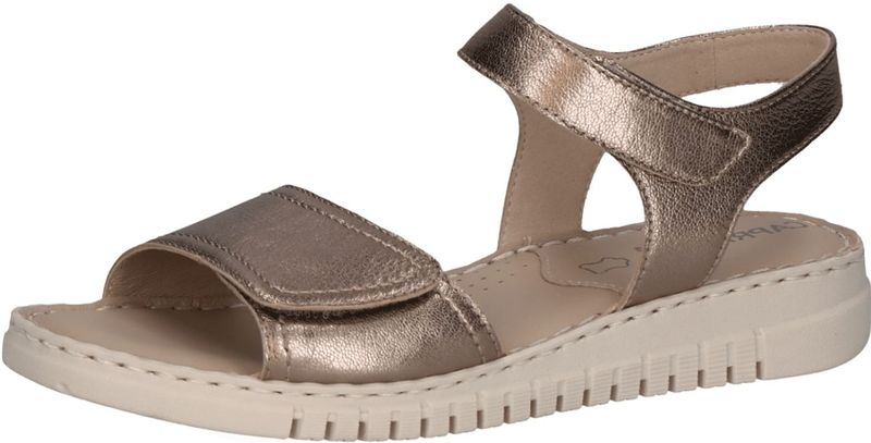 Caprice - 9-28103-44 - Sandalen - Krijt - Leer/Synthetisch - G-breedte
