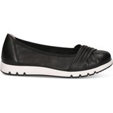Caprice - 9-22118-44 Ballerina - Zwart - Leer/Synthetisch