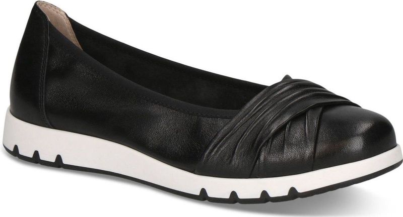 Caprice - 9-22118-44 Ballerina - Zwart - Leer/Synthetisch