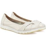 Caprice - 9-22118 - Ballerina - Zwart - Leer/Synthetisch