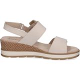 Caprice - 9-28753-42 - Sandaaltje - Beige - Leer - G-breedte