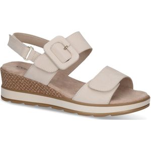 Caprice - Sandaaltje 9-28753-125 - G-breedte - Leren Bovenwerk - Hakhoogte 6 cm