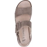 Caprice - Sandaal - Zwart - Leren Bovenwerk - Klittenbandsluiting