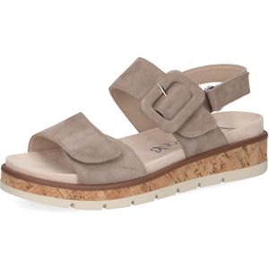 Caprice - Sandaal - Zwart - Leren Bovenwerk - Klittenbandsluiting