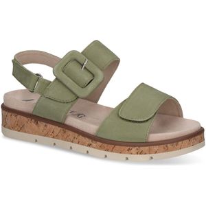 Caprice - Sandaal - Zwart - Leer - G-breedte