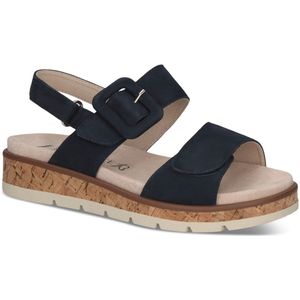 Caprice - 9-28714-44 - Sandalen - Beige - Leren Bovenwerk - G-breedte