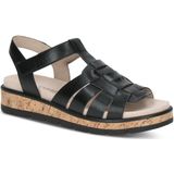 Caprice - 9-28715-44 - Sandalen - Zwart - Leer
