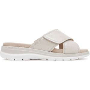 Caprice - 9-27207-44 - Muiltjes - Zwart - Edelleer - Klittenbandsluiting